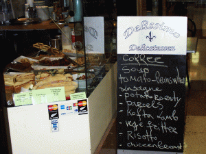 Delicious European sandwiches and salads!